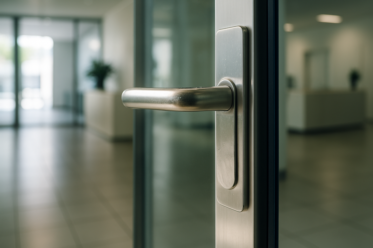 Clean Door Handle